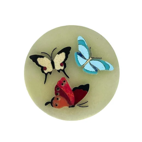 Butterflies0072 - Florentine Mosaic Inlay