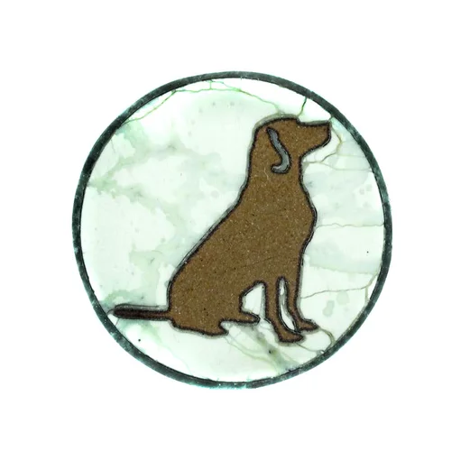 Dogs0448 - Florentine Mosaic Inlay