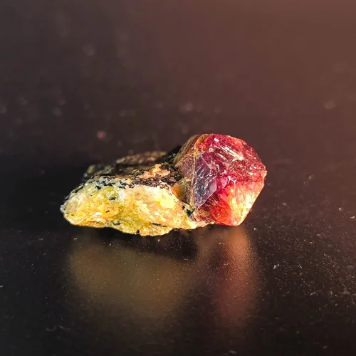 Zircon Crystal on Matrix - Pakistan (Large Crystal)