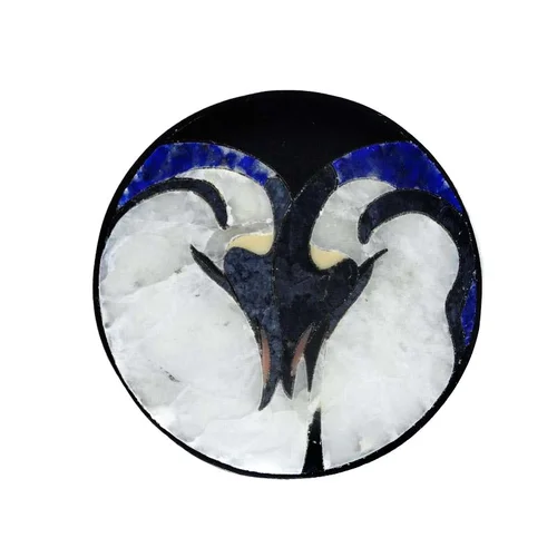 Black+White0222 - Florentine Mosaic Inlay