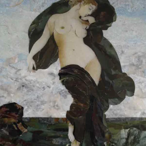 Evening Mood Pietra Dura Mosaic Panel